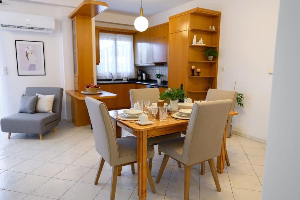 Apartmán Balo Garden View Airport Flat Nea Alikarnassos Exteriér fotografie