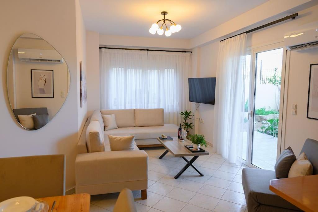 Apartmán Balo Garden View Airport Flat Nea Alikarnassos Exteriér fotografie